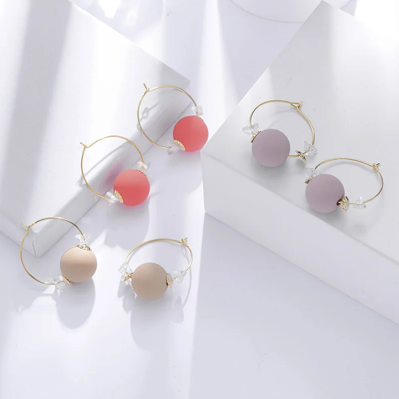 Gold Color Circle Colorful Ball Pendant Earrings For Women Zircon Alloy Round Drop Earring Fashion Jewelry pendientes mujer 2019
Gold Color Circle Colorful Ball Pendant Earrings For Women Zircon Alloy Round Drop Earring Fashion Jewelry pendientes mujer 2019
