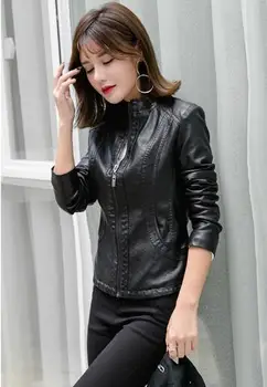 2017 New High-quality European and American Self-cultivation PU Leather Jacket Short Motorcycle Leather Jacket
2017 New High-quality European and American Self-cultivation PU Leather Jacket Short Motorcycle Leather Jacket