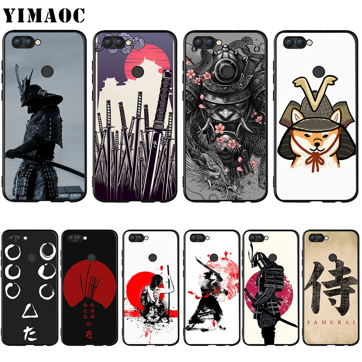 YIMAOC Samurai Silicone Case for Huawei Honor 6a 7a 7c 7x 8 9 10 Lite Pro Y6 Prime 2018 2017
YIMAOC Samurai Silicone Case for Huawei Honor 6a 7a 7c 7x 8 9 10 Lite Pro Y6 Prime 2018 2017