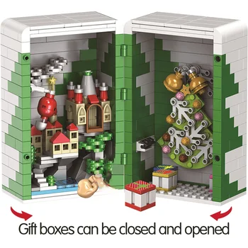 Santa Claus Building Technic Blocks Compatible Christmas Bell Tree Winter Village Bricks Toy For Children Gift
Santa Claus Building Technic Blocks Compatible Christmas Bell Tree Winter Village Bricks Toy For Children Gift