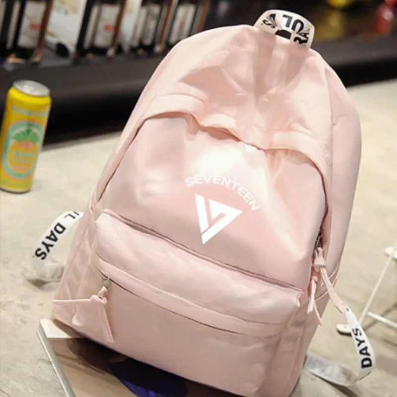 Korea Seventeen 17 Letter Priting Canvas BackPacks New Album You Made My Dawn Shopping School Travel Bag LX213
Korea Seventeen 17 Letter Priting Canvas BackPacks New Album You Made My Dawn Shopping School Travel Bag LX213