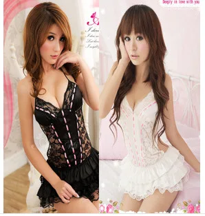 Women's clothing Sexy Costumes Sexy Lingerie Hot Dress Underwear Backless Lace Set Erotic Lingerie+G-string erotic Babydoll
Women's clothing Sexy Costumes Sexy Lingerie Hot Dress Underwear Backless Lace Set Erotic Lingerie+G-string erotic Babydoll
