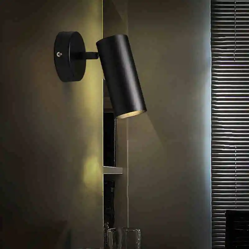 American LED single head wall lamp bedroom bedside modern minimalist aisle entrance hallway wall lamp free shipping
American LED single head wall lamp bedroom bedside modern minimalist aisle entrance hallway wall lamp free shipping