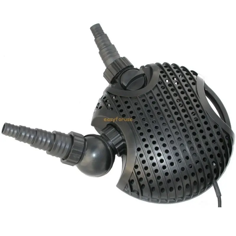 1600gph Koi Fish Pond Water Pump w/ 2nd Intake for Skimmers or Satellite Filter
1600gph Koi Fish Pond Water Pump w/ 2nd Intake for Skimmers or Satellite Filter