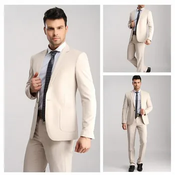 Hot Selling Khaki Terno Masculino Business Formal Slim Fit Men Suits With Pants Fashion Tuxedos suits For Men Plus Size 2017
Hot Selling Khaki Terno Masculino Business Formal Slim Fit Men Suits With Pants Fashion Tuxedos suits For Men Plus Size 2017