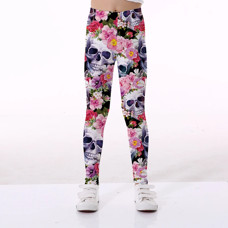 Rose Skull Kid 3D Painting Leggings Kawaii Children Baby Pants Funny Floral Skull Party Girls Casual Fitness High Waist Leggings
Rose Skull Kid 3D Painting Leggings Kawaii Children Baby Pants Funny Floral Skull Party Girls Casual Fitness High Waist Leggings