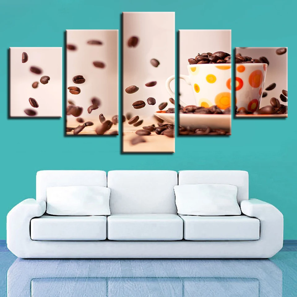 Home Decoration Canvas Painting 5 Pieces Tea HD Prints Wall Art Coffee Beans Office Modular Pictures Restaurant Artwork Poster
Home Decoration Canvas Painting 5 Pieces Tea HD Prints Wall Art Coffee Beans Office Modular Pictures Restaurant Artwork Poster