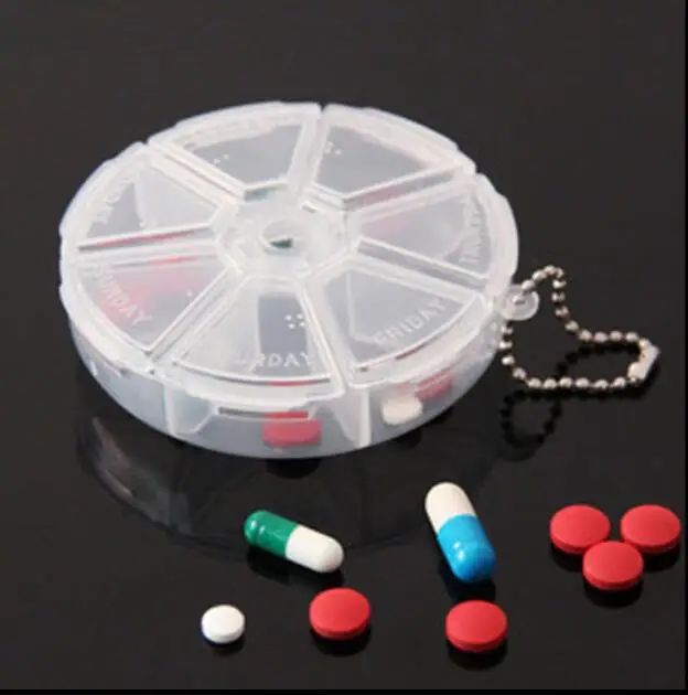 Portable 7 Days Weekly Tablet Pill Medicine Box Holder Storage Organizer Container Case Pill Box Splitters
Portable 7 Days Weekly Tablet Pill Medicine Box Holder Storage Organizer Container Case Pill Box Splitters