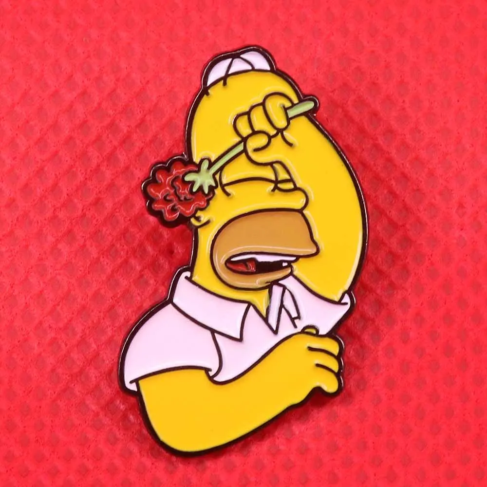 My secret shame enamel pin cute shy Simpsons grip rose brooch cartoon internet meme badge pop culture pins 90s gift shirt access
My secret shame enamel pin cute shy Simpsons grip rose brooch cartoon internet meme badge pop culture pins 90s gift shirt access