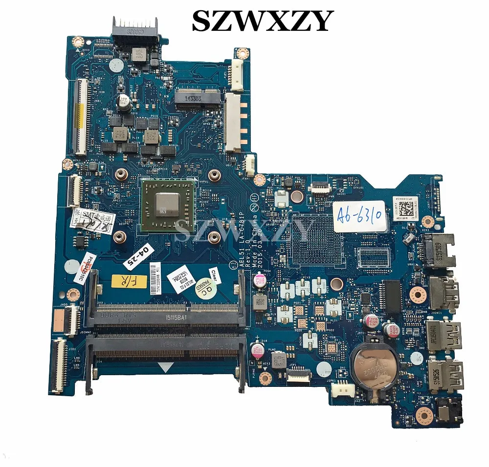 813968-501 Laptop Motherboard Mainboard For HP 15-AF Series A6-6310M Processor ABL51 LA-C781P 100% tested
813968-501 Laptop Motherboard Mainboard For HP 15-AF Series A6-6310M Processor ABL51 LA-C781P 100% tested
