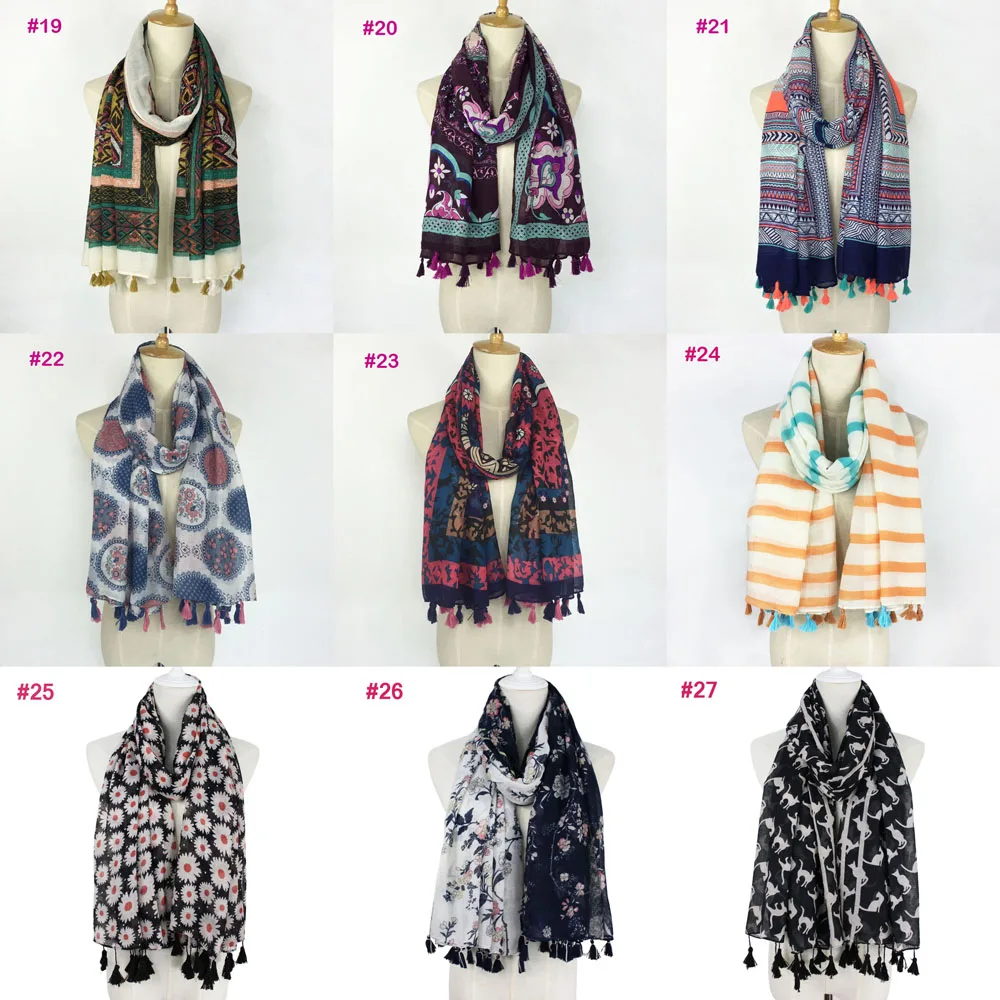 tassel scarf group 3