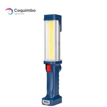 COB/32 SMD LED Rechargeable Work Light Built In Battery Powerful Magnet Hook LED Flashlight Self-defense Outdoor Torch Lamp
COB/32 SMD LED Rechargeable Work Light Built In Battery Powerful Magnet Hook LED Flashlight Self-defense Outdoor Torch Lamp