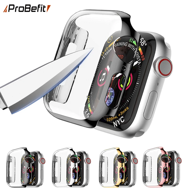 360 Full Screen Protector Bumper Ultra Slim PC Hard Case for Apple Series Series 3/2 38MM 42MM Cover for iWatch 4/5 40MM 44MM
360 Full Screen Protector Bumper Ultra Slim PC Hard Case for Apple Series Series 3/2 38MM 42MM Cover for iWatch 4/5 40MM 44MM