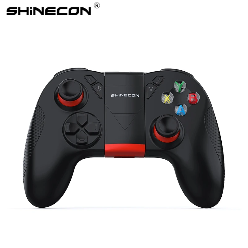 SHINECON B04 Wireless Bluetooth Gamepad Remote Game Controller Joystick For PUBG Mobile
SHINECON B04 Wireless Bluetooth Gamepad Remote Game Controller Joystick For PUBG Mobile