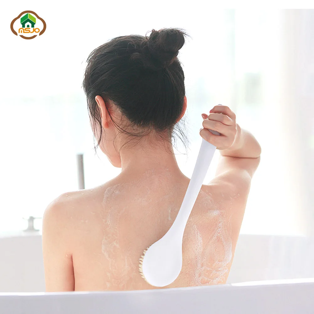 MSJO Boby Brush Bath Shower Cleaning Scrub Long Handle Nylon Massage Back Soft Skin Bristle Shower Brush For Skin Bathroom Tools
MSJO Boby Brush Bath Shower Cleaning Scrub Long Handle Nylon Massage Back Soft Skin Bristle Shower Brush For Skin Bathroom Tools