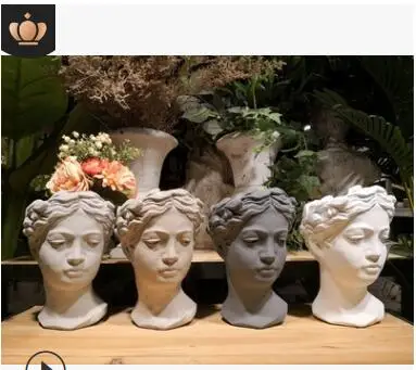 Shangyuanfang Personality Venus Statue Flower Pot/Cement Art Statue Simple Nordic Home Decoration
Shangyuanfang Personality Venus Statue Flower Pot/Cement Art Statue Simple Nordic Home Decoration