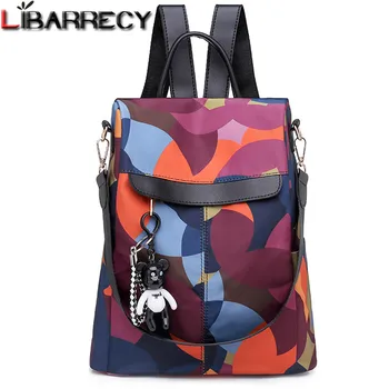 Fashion Oxford Antitheft Women Backpack Large Capacity Multicolor Bagpack for Girls Casual School Shoulder Bags Ladies Mochila
Fashion Oxford Antitheft Women Backpack Large Capacity Multicolor Bagpack for Girls Casual School Shoulder Bags Ladies Mochila
