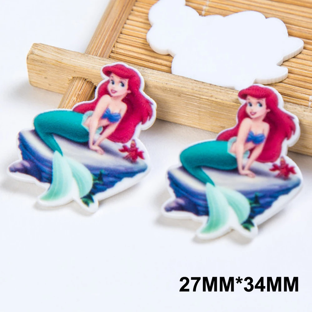 50pcs 27*34MM Cartoon Princess Little Mermaid Resin Flatback Kawaii Planar Resin Cabochon DIY Craft Embellishments Resina FR106
50pcs 27*34MM Cartoon Princess Little Mermaid Resin Flatback Kawaii Planar Resin Cabochon DIY Craft Embellishments Resina FR106