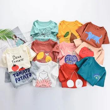1Pc Summer Baby Clothes Print Cartoon Wild Cotton Short Sleeves Kids Casual T-Shirts for Boys Girls
1Pc Summer Baby Clothes Print Cartoon Wild Cotton Short Sleeves Kids Casual T-Shirts for Boys Girls