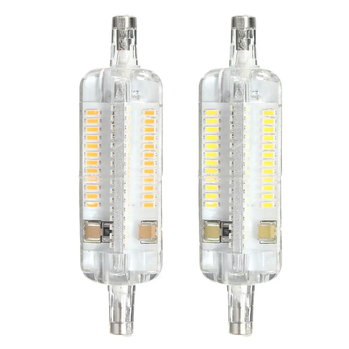 

R7S LED Corn Lamp 78MM 5W 104 SMD 3014 LED Pure White Warm White 350Lm Corn Light Bulb AC110V