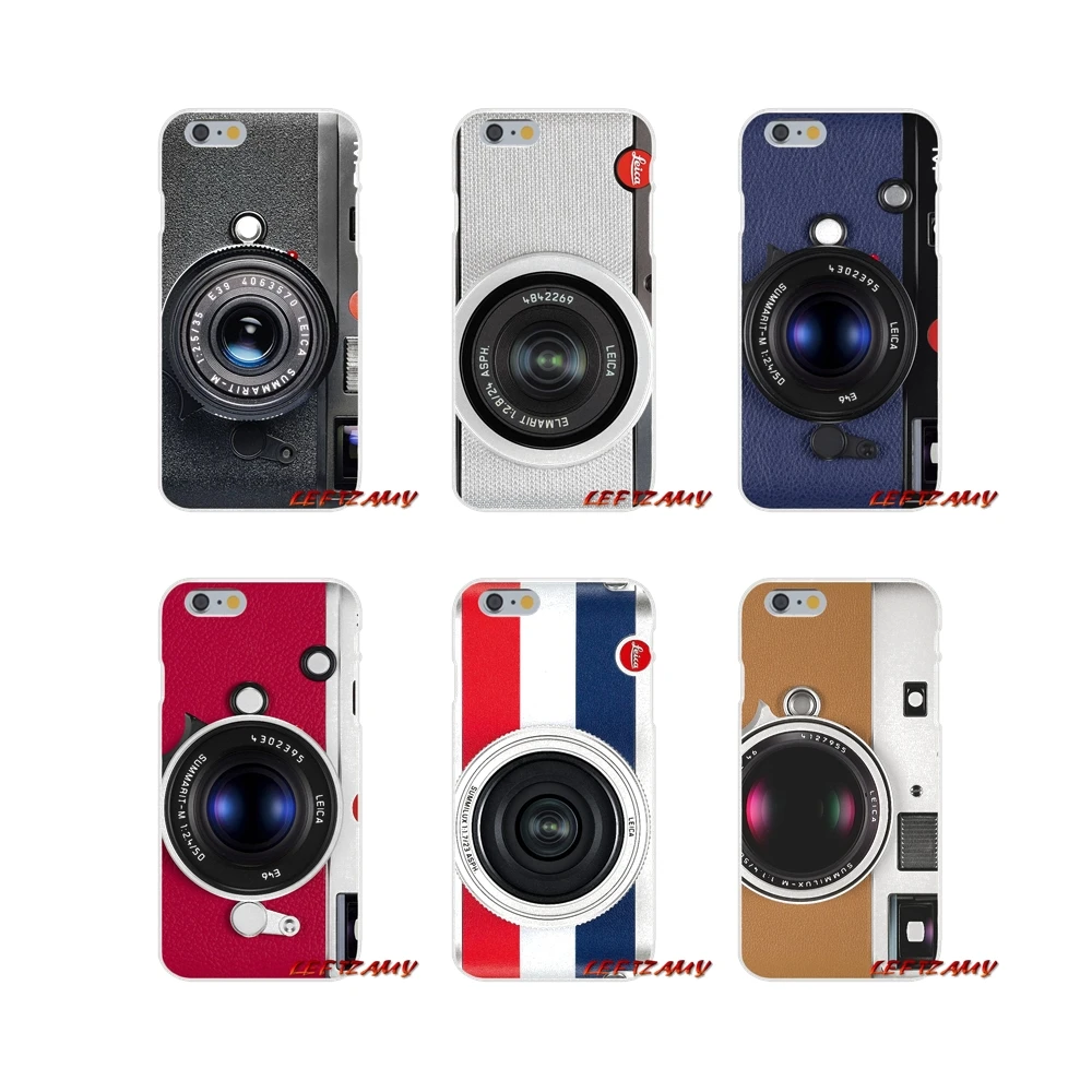 Для iPhone X XR XS MAX 4 4s 5 5S 5C SE 6 S 7 8 Plus leica camera немецкие аксессуары чехлы для телефонов |