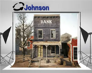 western small town rustic bank tree background Vinyl cloth High quality Computer print wall backdrops
western small town rustic bank tree background Vinyl cloth High quality Computer print wall backdrops