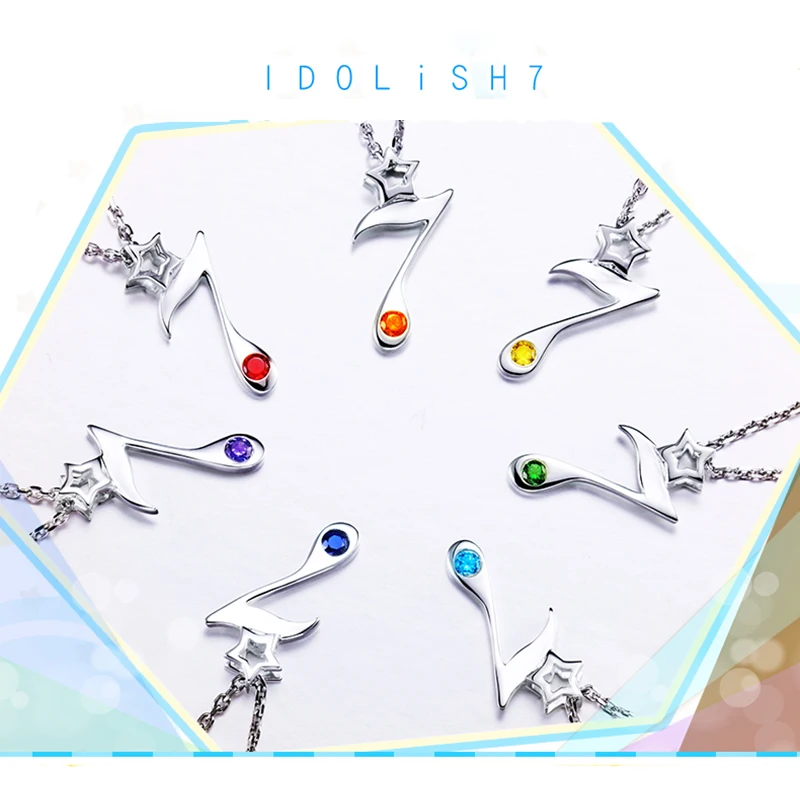 IDOLiSH7 S925 Sliver Pendant Necklace 7 Type GAME IZUMI IORI NIKAIDO MOMO IZUMI MITSUKI YUKI TAMAKI TENN SOGO NANASE RIKU Re:val
IDOLiSH7 S925 Sliver Pendant Necklace 7 Type GAME IZUMI IORI NIKAIDO MOMO IZUMI MITSUKI YUKI TAMAKI TENN SOGO NANASE RIKU Re:val