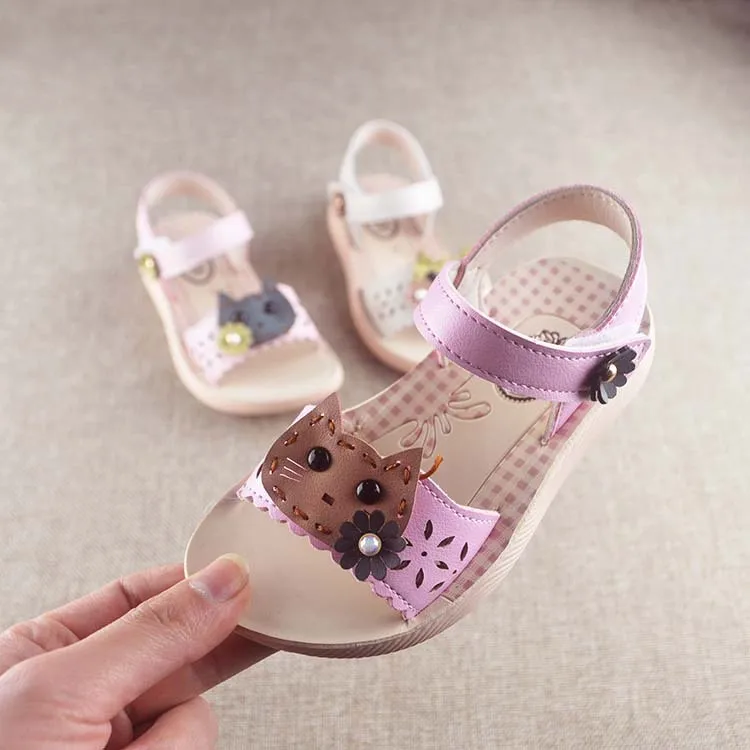 2019 Girls Sandals Summer New Korean Children's Polyurethane Princess Shoes Toddler Kids Cartoon Cat Flower Sandals
2019 Girls Sandals Summer New Korean Children's Polyurethane Princess Shoes Toddler Kids Cartoon Cat Flower Sandals