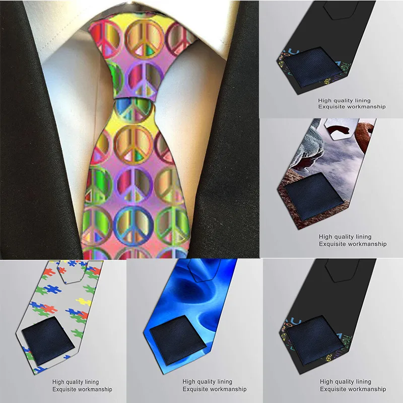New Hot 3D Printed Animal Tie For Men Fashion 8cm Width Polyester Ties Cute Funny Kawaii Casual Get Together Necktie H-LD27
New Hot 3D Printed Animal Tie For Men Fashion 8cm Width Polyester Ties Cute Funny Kawaii Casual Get Together Necktie H-LD27