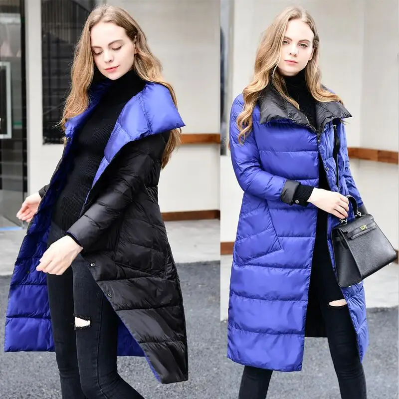 Winter Down Jacket Women 2019 New Down Coat Winter Women Clothing Long Slim Thickening Warm Female Jackets Coats Black OAIRED
Winter Down Jacket Women 2019 New Down Coat Winter Women Clothing Long Slim Thickening Warm Female Jackets Coats Black OAIRED