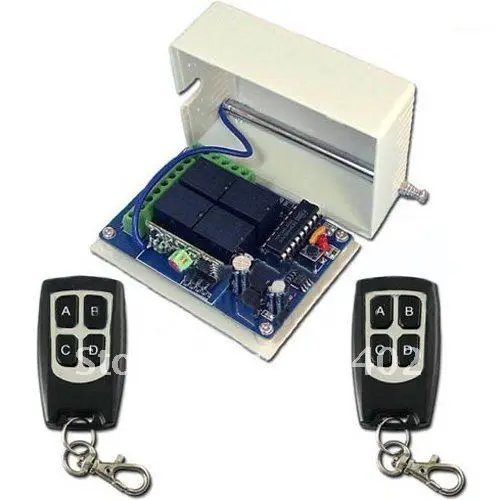 News 4 Channels CH 12V DC Power 100M Waterproof Wireless Remote Control Switch/ Radio Remote Switch With 4 Control Modes
News 4 Channels CH 12V DC Power 100M Waterproof Wireless Remote Control Switch/ Radio Remote Switch With 4 Control Modes