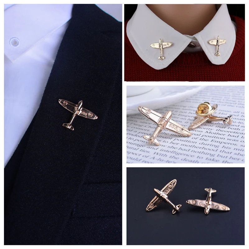 Fashion brooches men suits plane collar pin gilded gold metal Push button broches aircraft medal badges personalized broche gift
Fashion brooches men suits plane collar pin gilded gold metal Push button broches aircraft medal badges personalized broche gift