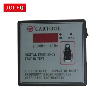 CARTOOL Digital frequency test IR test detector cymometer frequency meter scanner frequency counter wavemeter 100MHz-1GHz
CARTOOL Digital frequency test IR test detector cymometer frequency meter scanner frequency counter wavemeter 100MHz-1GHz