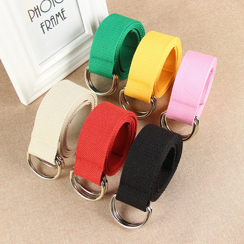 Cinturones Mujer 2018 Korean Style Harajuku Simple Candy Color Solid Woven Canvas Belts For Women Casual Double Buckle Belt
Cinturones Mujer 2018 Korean Style Harajuku Simple Candy Color Solid Woven Canvas Belts For Women Casual Double Buckle Belt