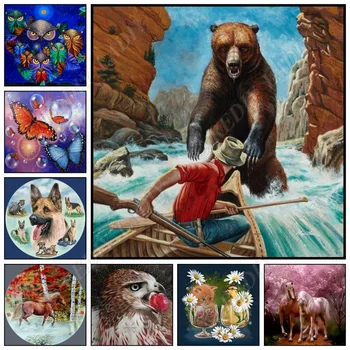 Diamond Mosaic Paintings Animals Bead Cross Stitch Diamond Embroidery DIY Crafts Full Square / Round Diamond Painting Plein
Diamond Mosaic Paintings Animals Bead Cross Stitch Diamond Embroidery DIY Crafts Full Square / Round Diamond Painting Plein