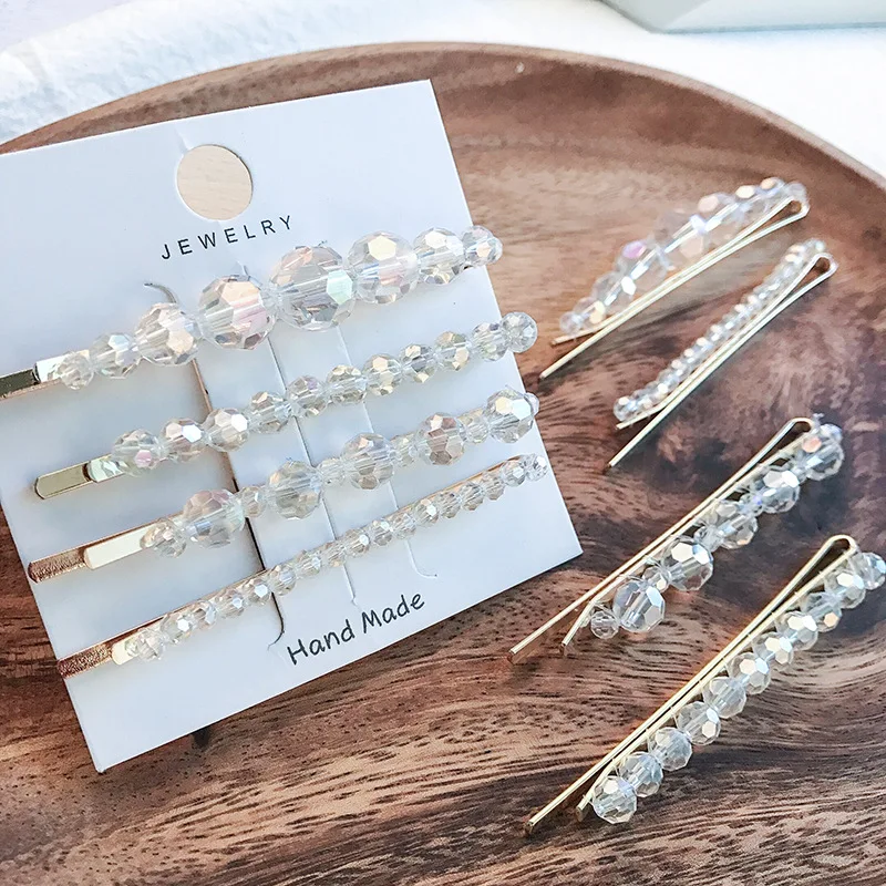 1 pair Fashion Women Clear Shining Crystal Twist Hairpins Handmade Chic Bobby Pins Beads Winding Hair Clips For Wedding Party
1 pair Fashion Women Clear Shining Crystal Twist Hairpins Handmade Chic Bobby Pins Beads Winding Hair Clips For Wedding Party