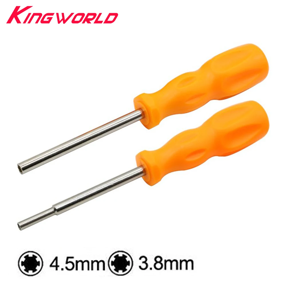 1sets 3.8mm + 4.5mm Security Screwdriver Tool Bit Gamebit for N-GC N-ES N-64 S-NES for SEGA Game Cartridge
1sets 3.8mm + 4.5mm Security Screwdriver Tool Bit Gamebit for N-GC N-ES N-64 S-NES for SEGA Game Cartridge