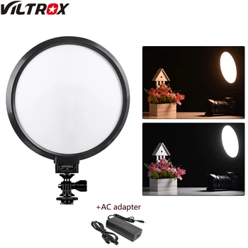 Viltrox VL-300T 18W LED Video Studio Light Lamp Slim 3300K-5500K Dimmable kit for camera photo shooting YouTube Video show Live
Viltrox VL-300T 18W LED Video Studio Light Lamp Slim 3300K-5500K Dimmable kit for camera photo shooting YouTube Video show Live