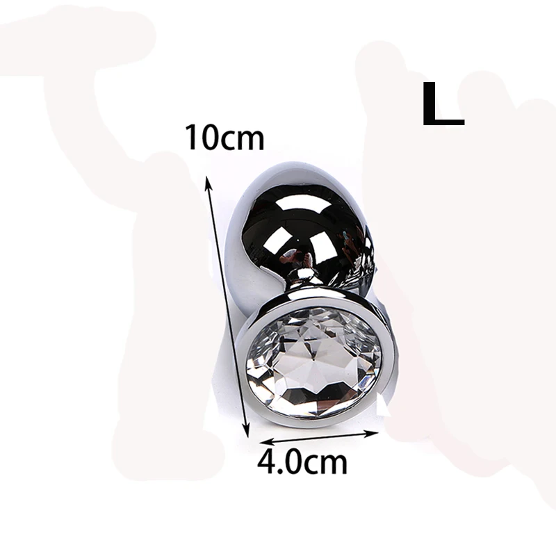 Small Size Metal Rabbit Tail Anal Plug Stainless Steel Bunny Tail Butt Plug sex for Women Fun accessories Sex Products Rated