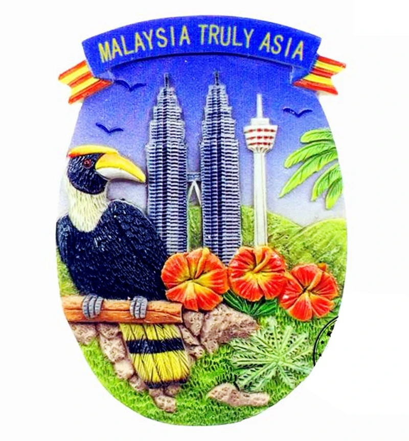 Handmade Painted Malaysia Kuala Lumpur Birds 3D Fridge Magnets Tourism Souvenirs Refrigerator Magnetic Stickers Gift
Handmade Painted Malaysia Kuala Lumpur Birds 3D Fridge Magnets Tourism Souvenirs Refrigerator Magnetic Stickers Gift