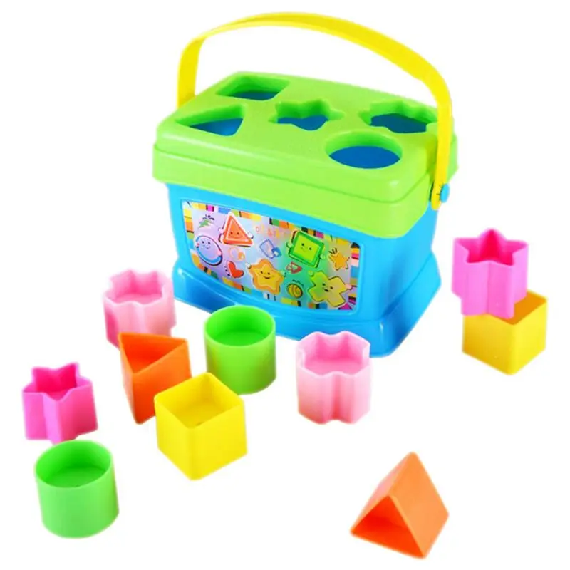 JOLLYBABY Enlightenment plastic building blocks Shape matching children's toys Infant educational toys
JOLLYBABY Enlightenment plastic building blocks Shape matching children's toys Infant educational toys
