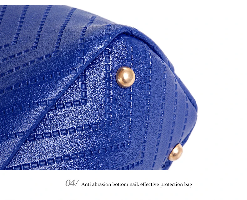 NEW Brand Luxury Lady Handbag 6 Pcs/set Composite Bags Set Women Shoulder Crossbody Bag Female Purse Clutch Wallet 35