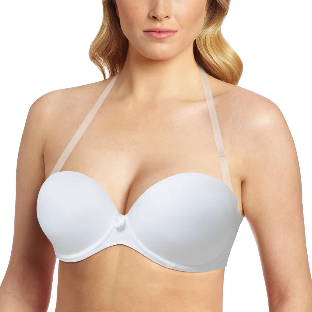 YANDW Plus Size Sexy Bra Strapless Invisible White push up backless bras women underwear halter A B C D E F 70 75 80 85 90 95
YANDW Plus Size Sexy Bra Strapless Invisible White push up backless bras women underwear halter A B C D E F 70 75 80 85 90 95