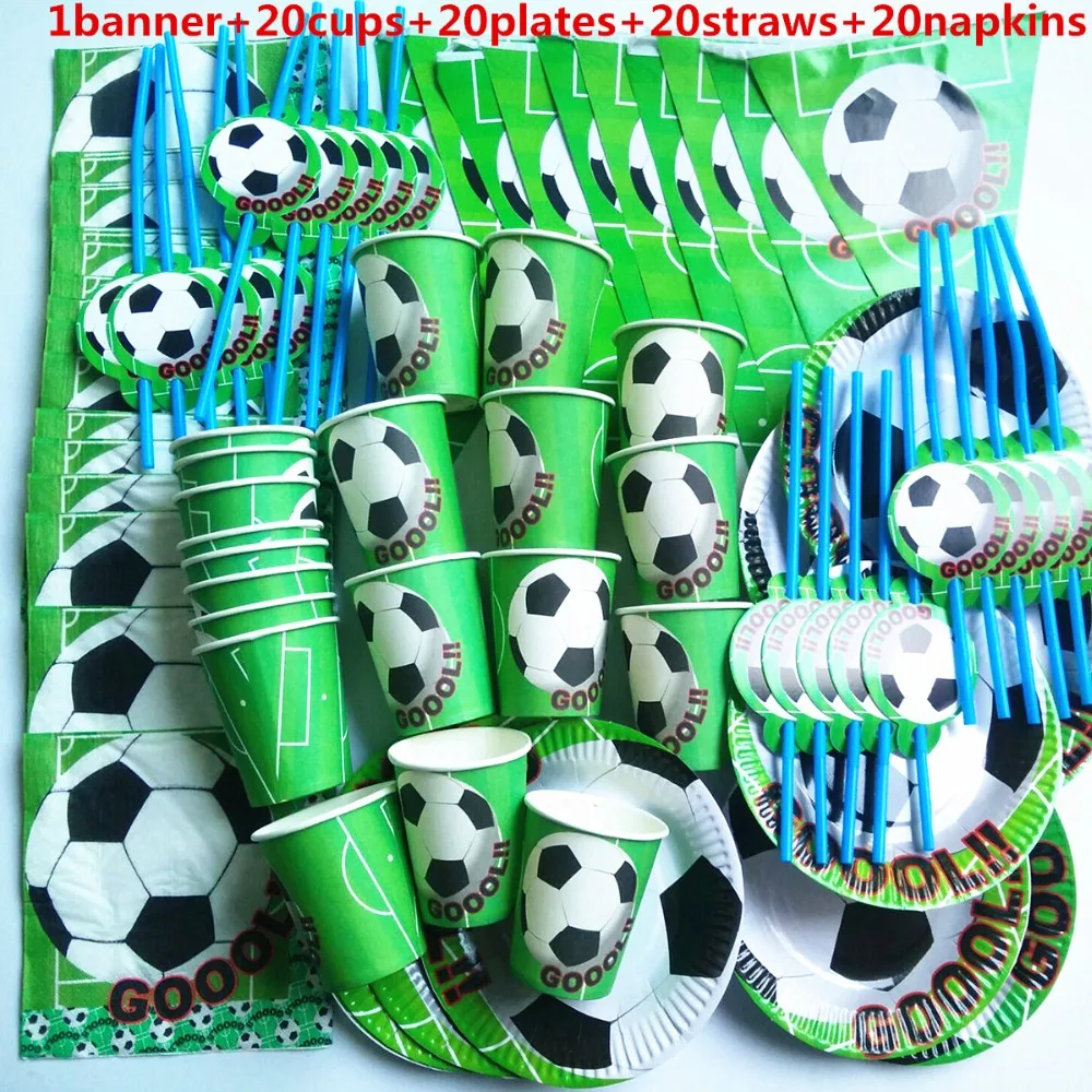 81 pcs football baby boy cup+plate+straw+napkin banner happy birthday kids baby shower paper Party Decoration Set Theme Supplies
81 pcs football baby boy cup+plate+straw+napkin banner happy birthday kids baby shower paper Party Decoration Set Theme Supplies