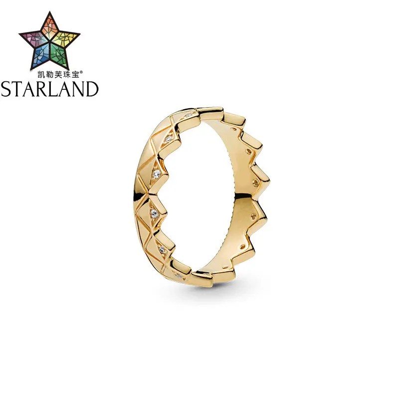 XINHUI 2019 New EXOTIC CROWN RING Stackable 18k Golden Color 100% 925 Silver Original Brand for Women Wedding Jewelry Gifts
XINHUI 2019 New EXOTIC CROWN RING Stackable 18k Golden Color 100% 925 Silver Original Brand for Women Wedding Jewelry Gifts