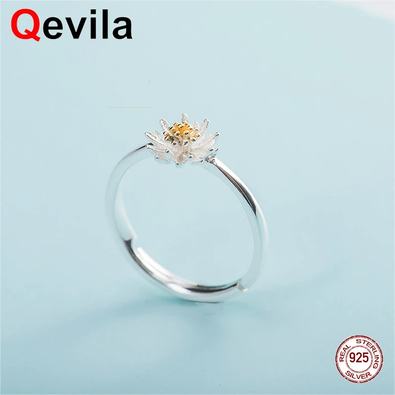 Qevila New Fashion Jewelry Rings Flower Shape 925 Sterling Silver Ring Adjustiable Open Wedding Engagement Rings for Women Rings
Qevila New Fashion Jewelry Rings Flower Shape 925 Sterling Silver Ring Adjustiable Open Wedding Engagement Rings for Women Rings