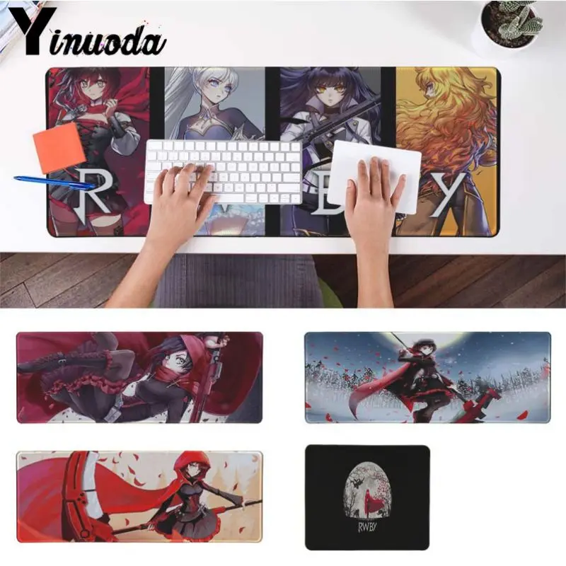 Yinuoda Moon RWBY Ruby Rose Large Mousepad PC Computer mat Size for 250*290 300*900 400*900cm Large Gaming mouse pad mat grande
Yinuoda Moon RWBY Ruby Rose Large Mousepad PC Computer mat Size for 250*290 300*900 400*900cm Large Gaming mouse pad mat grande