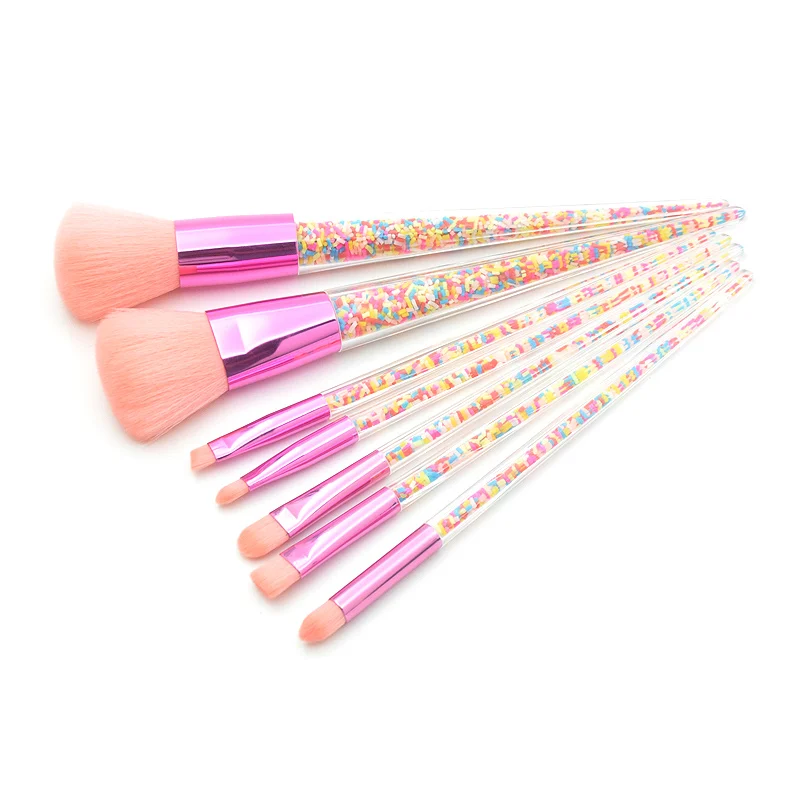 7pcs Glitter Crystal Makeup Brushes Pink Candy Beads Powder Eyeshadow Blender Makeup Set for Highlighter Crease Cosmetic Kit
7pcs Glitter Crystal Makeup Brushes Pink Candy Beads Powder Eyeshadow Blender Makeup Set for Highlighter Crease Cosmetic Kit