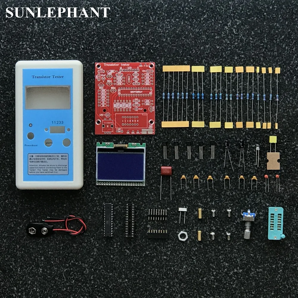 DIY kit to measure inductance resistor capacitor diode M12864 DIY kit tester Transistor
DIY kit to measure inductance resistor capacitor diode M12864 DIY kit tester Transistor