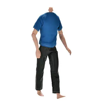 2Pcs/Set New Dolls Clothes Handmade Blue T-Shirt Black Pants for s 11" Dolls Ken Accessories Wholesale
2Pcs/Set New Dolls Clothes Handmade Blue T-Shirt Black Pants for s 11" Dolls Ken Accessories Wholesale